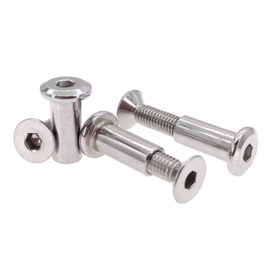 M6 M8 M10 DIN7991 Bulloni a brugola esagonali con vite Chicago in titanio con dadi a manicotto