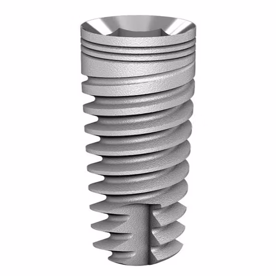 Materiale in titanio per impianti sterili con connessione dentale da 2,0 mm